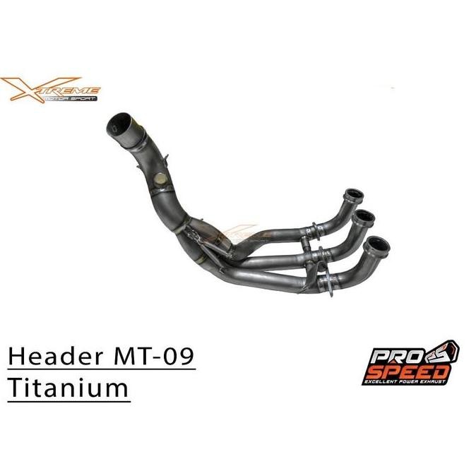 Header / Pipa Knalpot Prospeed Yamaha Mt09 Titanium Series Allshop