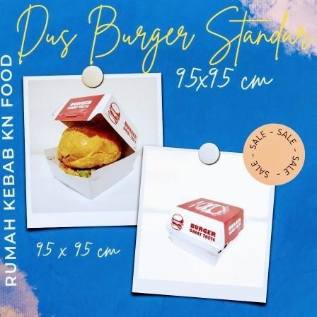 

(Termurah) Dus Burger Merah Putih Standar Isi 50 Pcs / Pack Bestseller