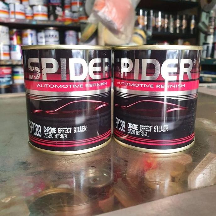 Cat Spider Chrome Effect Silver