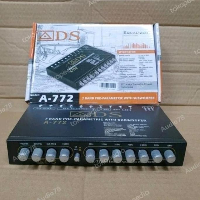 N Pre Amp Parametrik Ads A-772