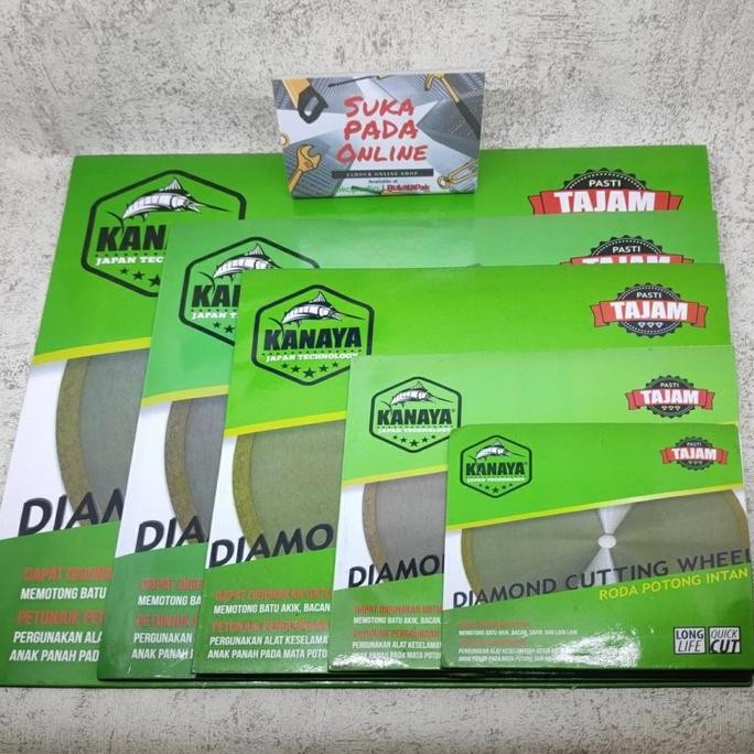 Mata pisau potong batu akik batu alam Kanaya Original