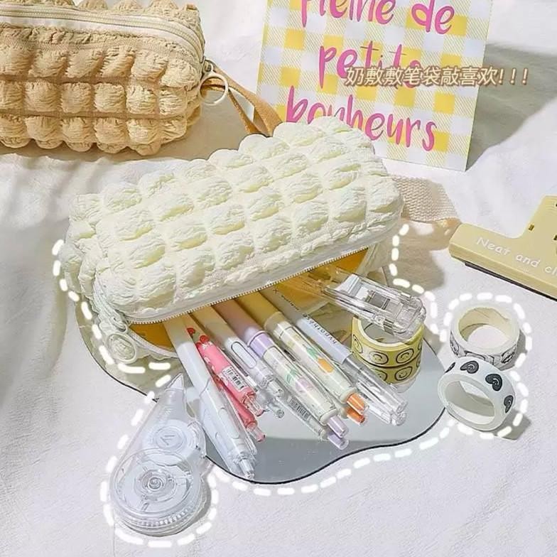 

Ede-78 Kkd Kotak Pensil Bantal Warna Pastel Macaron Soft Pillow Pouch Serbaguna Kain Katun Rt225