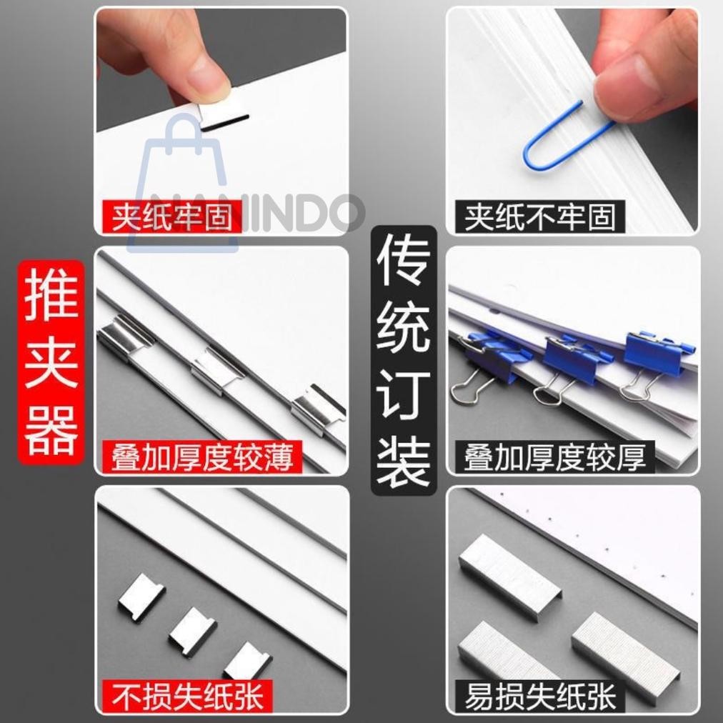 

Eq-77 Fastener / Binder Clip Otomatis Gratis 3 Buah Clip Eq-77