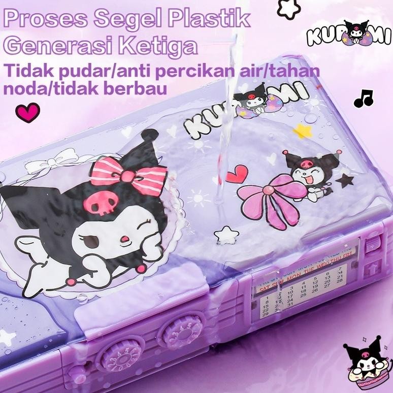 

Big Sale -Tempat Pensil Multifungsi Kuromi, Tempat Pensil Kunci Kata Sandi Anak Perempuan, Tempat Pensil Sanrio Anak Perempuan, Tempat Pensil Anak Perempuan Baru 2024 Kapasitas Besar, Tas Alat Tulis Siswa Sekolah Dasar