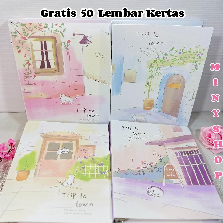 

Binder Note A5 20 Ring Notebook Map Binder Buku Catatan Sekolah Kampus Kuliahtrip To Town