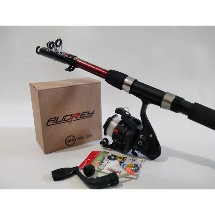 Set Pancing Antena Teleskopik 150 Lengkap FREE TAS PANCING SHIMANO