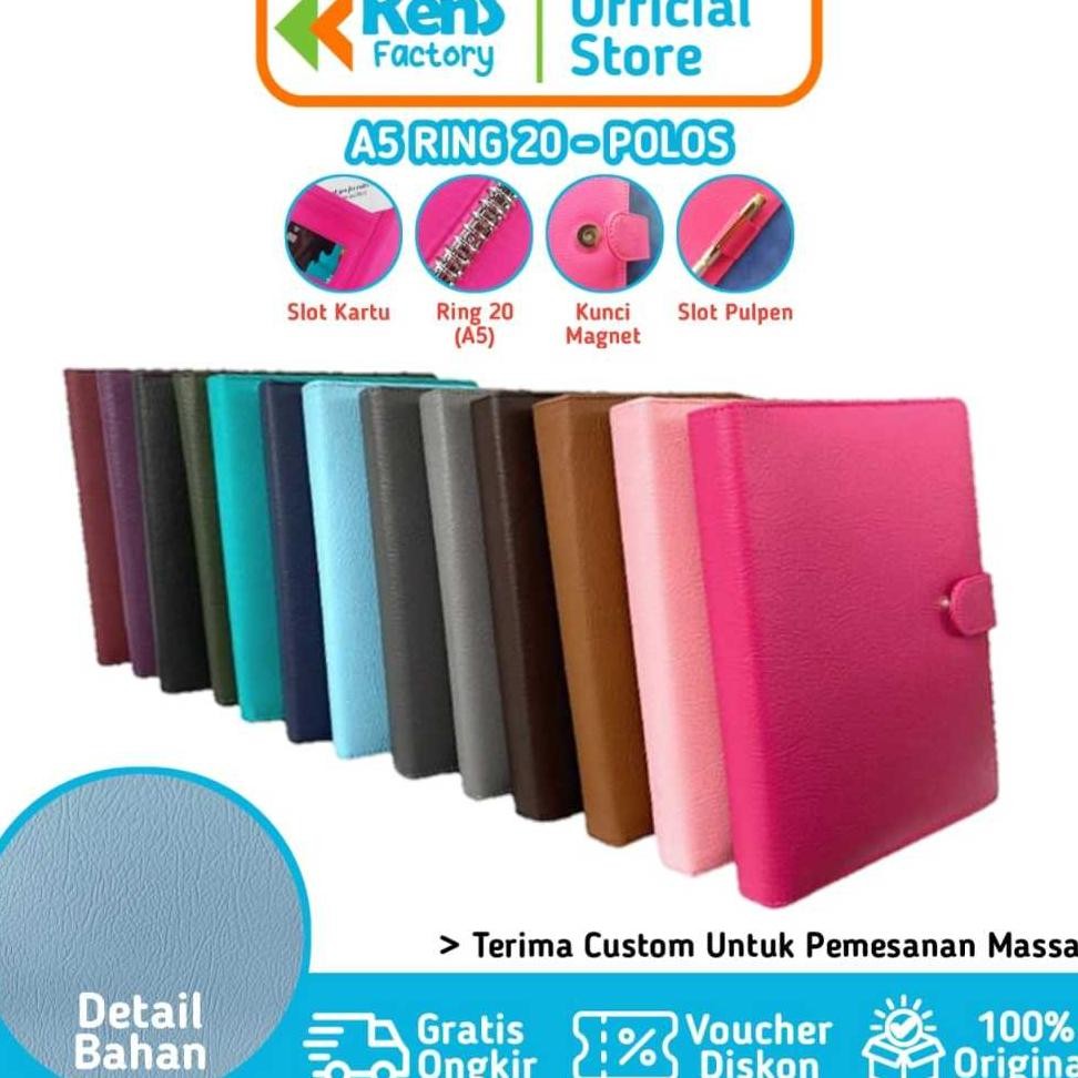 

Binder Polos Ekslusif A5 Ring 20 Agenda Polos Ekslusif A5 Polos Ring 20 Terbaik