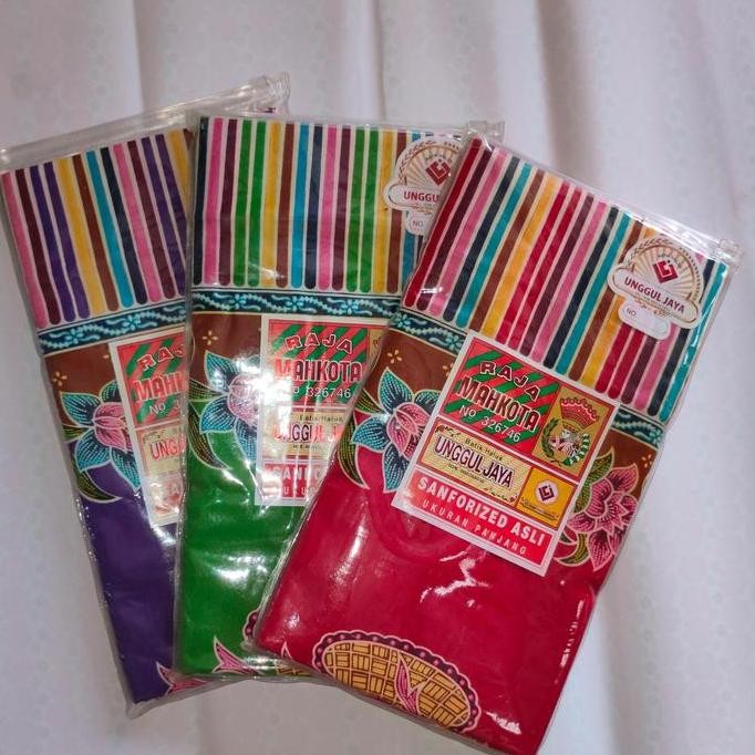 NEW - Kain Gendongan Unggul Jaya Raja Mahkota Asli / Kain Cukin Unggul Jaya