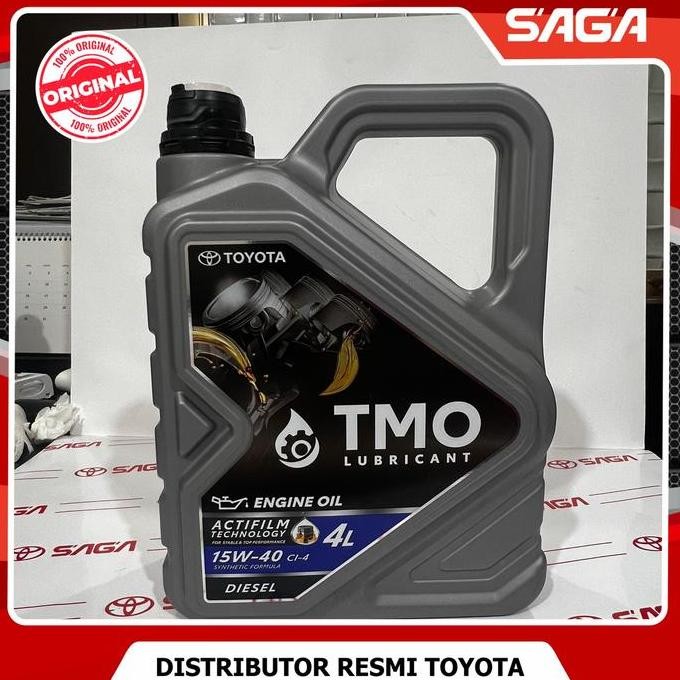 OLI TOYOTA. TMO, TMO 15W-40 CI-4-4LTR