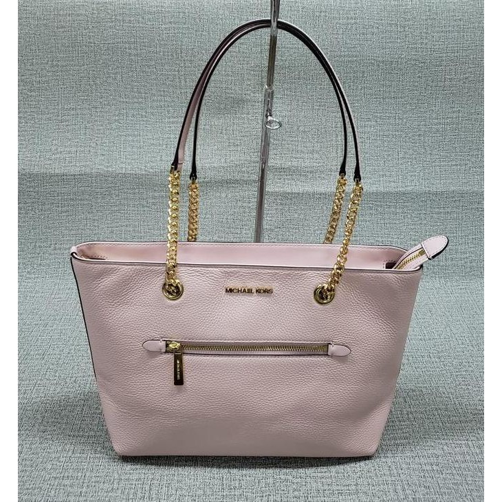 Grosir Tas Wanita Michael Korss Mk Jet Set Item Medium Frnt Zip Chain Tote