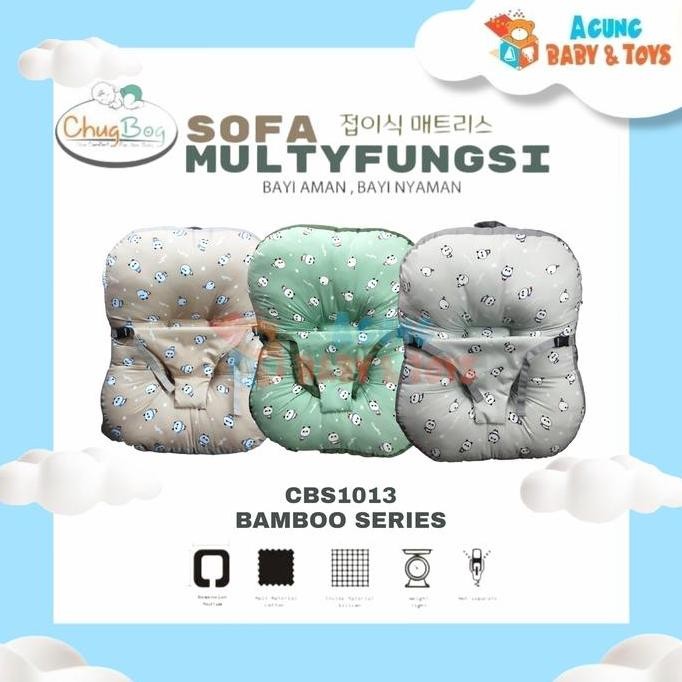 TERLARIS - Chug Bog sofa bed bayi multifungsi bamboo series CBS 0