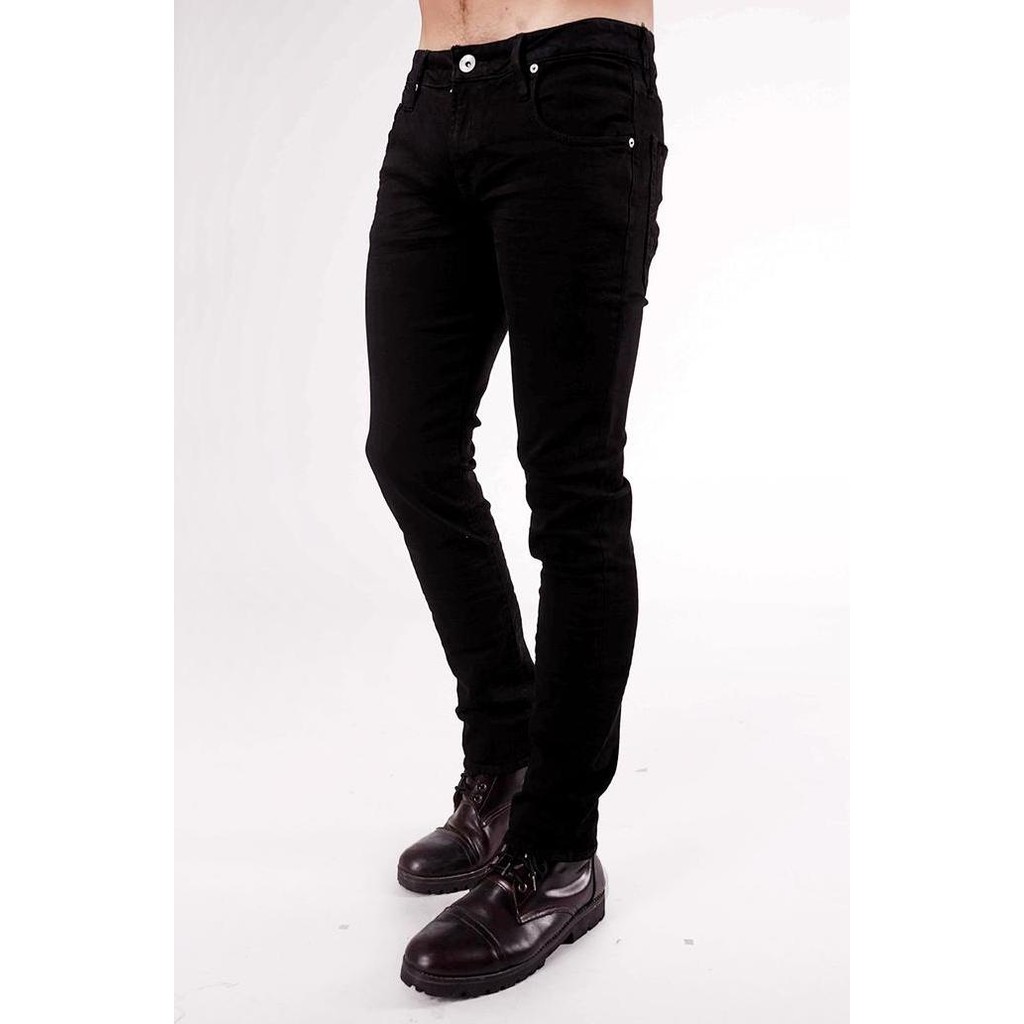 Murah Celana Pria/Skinny C4 Series Black Raw Handmade 43Kc4B3Bk - Bombboogie