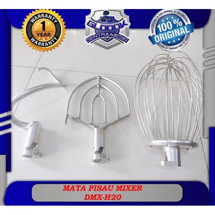 Promo Sparepart Pengaduk Spiral/Hook Mixer 20 Liter Dmx-H20 Fomac