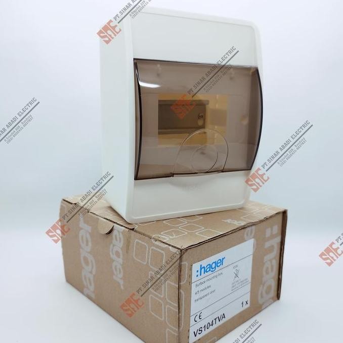 Box MCB Hager 4 Grup Outbow VS-104TVA