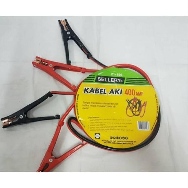 TERBARU - Kabel Aki / Jepitan ACCU / Kabel Baterai 400 A Sellery