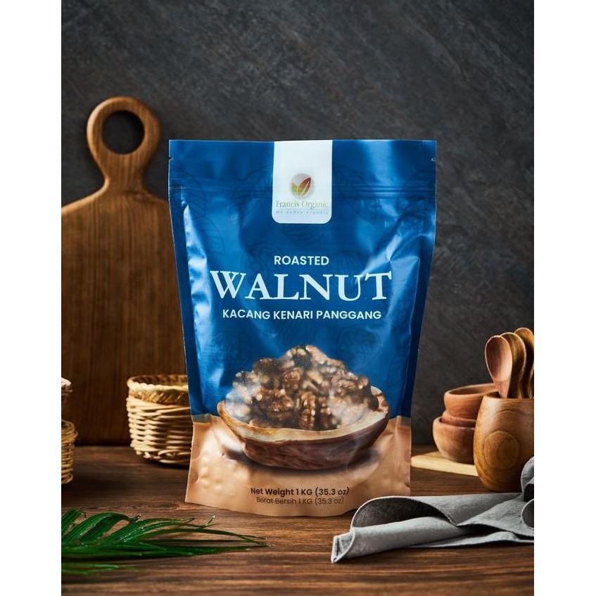 

Sale Roasted Walnut 1Kg / Kacang Kenari Panggang 1Kg