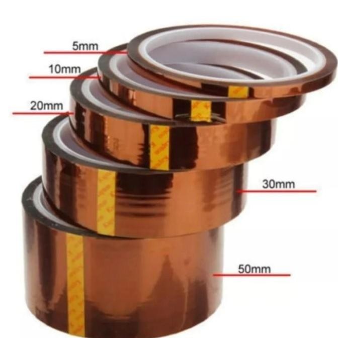 

Bst Ready Capton Tape 24Mm X 36 Yard Isolasi Tahan Panas Best Seller