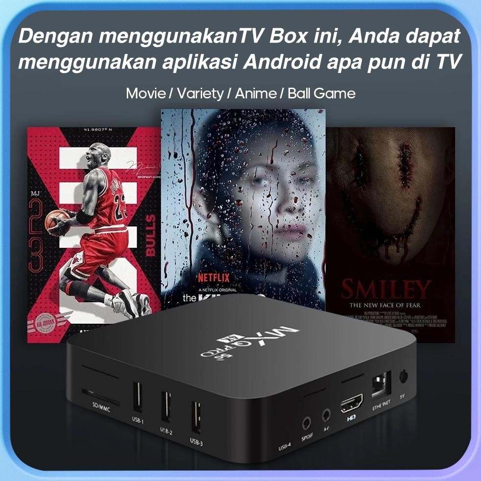 Mxq Pro Android Tv Box 4K Hd Smart Set Top Box 4G+32G Bluetooth Digital Stb Tv Box Smart Tv 4K Ultra