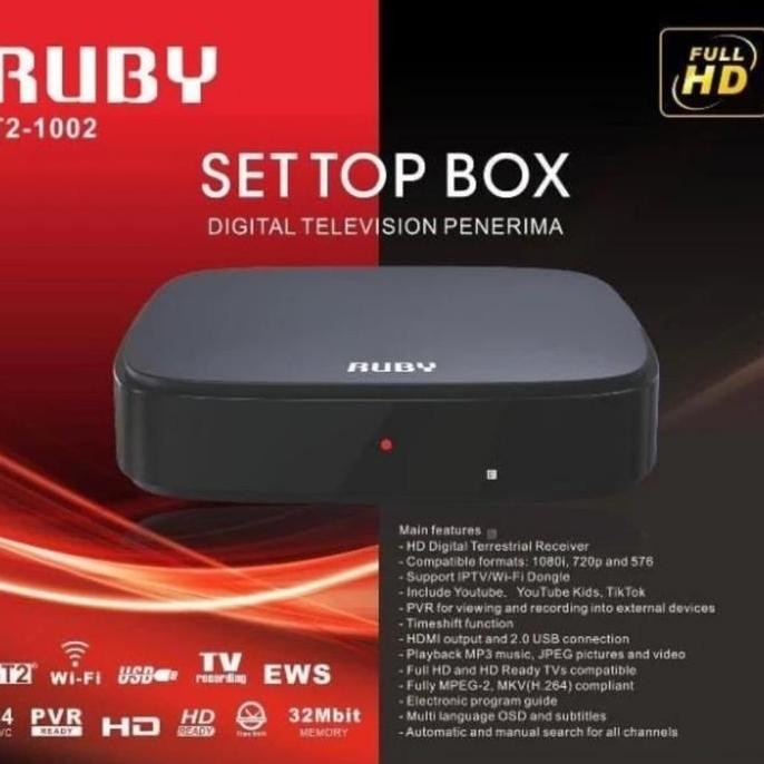 TERMURAH - set top box ruby