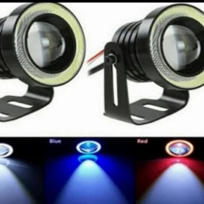 Murah Lampu Fog Lamp Led All New Avanza Xenia Angel Eyes 89 Mm Universal