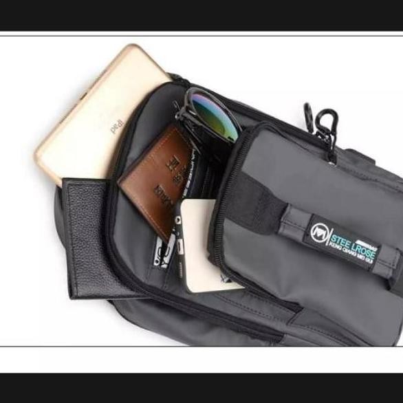 TERBARU - Tas Selempang Pria Scaye Carefree Anti Air Profesional Kain Oxford