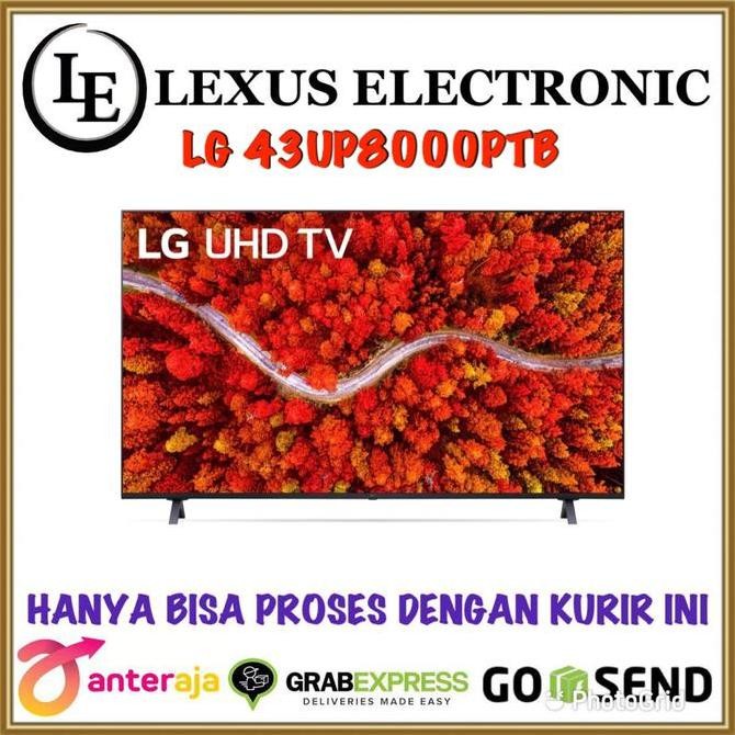 LG LED SMART TV 4K 43 INCH | 43UP8000PTB | UP8000 | 43UP8000
