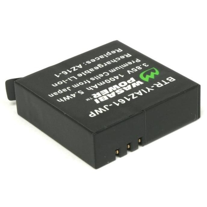 TERBARU - Wasabi Power Baterai for Xiaomi YI 2 4K 4K+ Lite YI2 YI4K YI4K+ YILITE