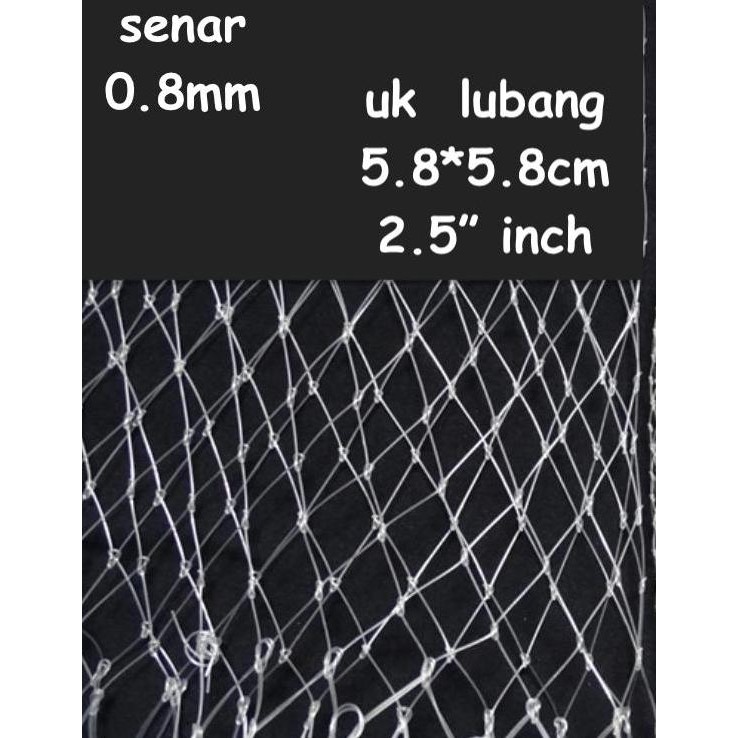 Jaring Seser Ikan Udang /Serokan Udang Ikan/Tanggok Udang Ikan/Jaring Kepala Pencedok Allshop
