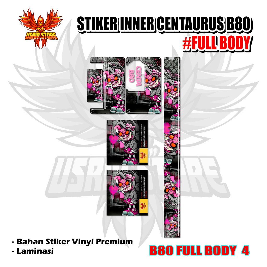 

Stiker Stiker Centab80 Centa B80 4 Garskin Label Custom Fullbody Presisi Bisa COD