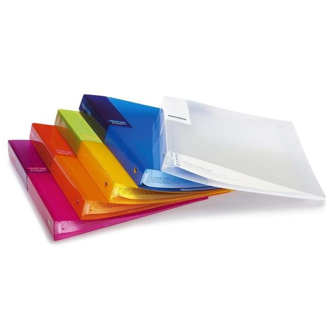 

BEBAS ONGKIR - Kokuyo Binder Color Tag Bi-COLOR Plastic Ring - B5