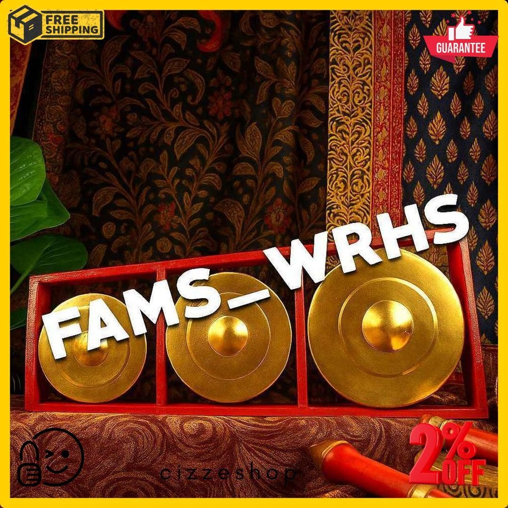 Kenong Isi 3 Kenong Gamelan Mainan Anak Alat Musik Tradisional Berkualitas (Bisa Cod)