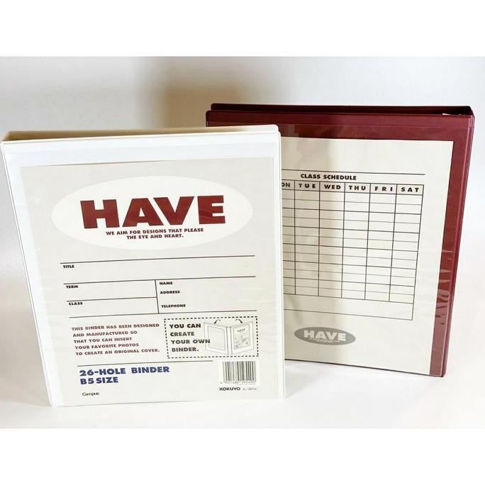 

BEBAS ONGKIR - Kokuyo Have Binder B5 L-361R