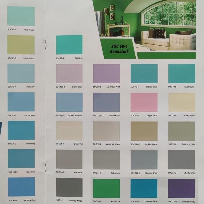 Bitatex Maxiclean Cat Tembok Anti Noda Warna Ukuran 2.5 Liter Allshop