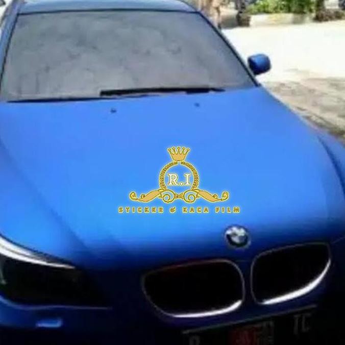 [Lebar 122Cm] Sticker Putih Glossy Skotlet Mobil Motor Car Wrapping