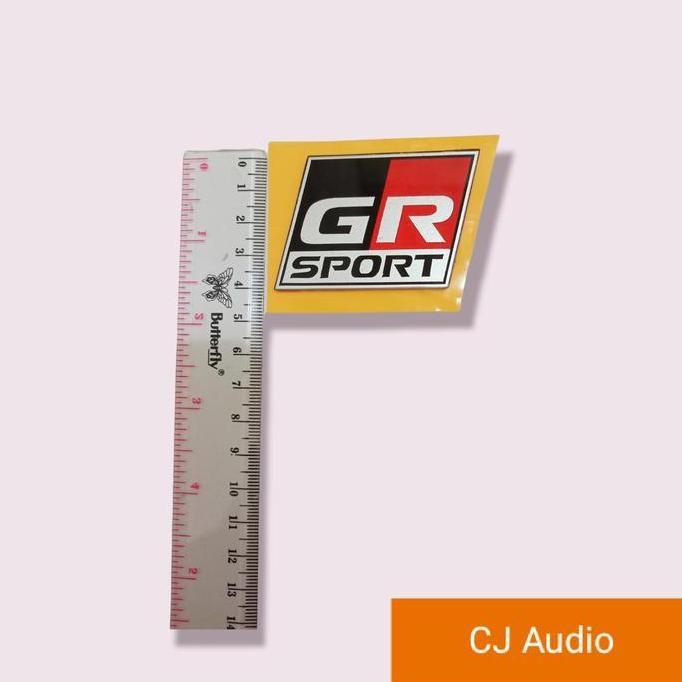 Emblem Logo Gr Sport Toyota Fortuner Rush Agya Yaris