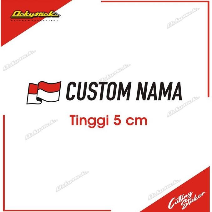 

Cutting Sticker Custom Nama Kode Cn