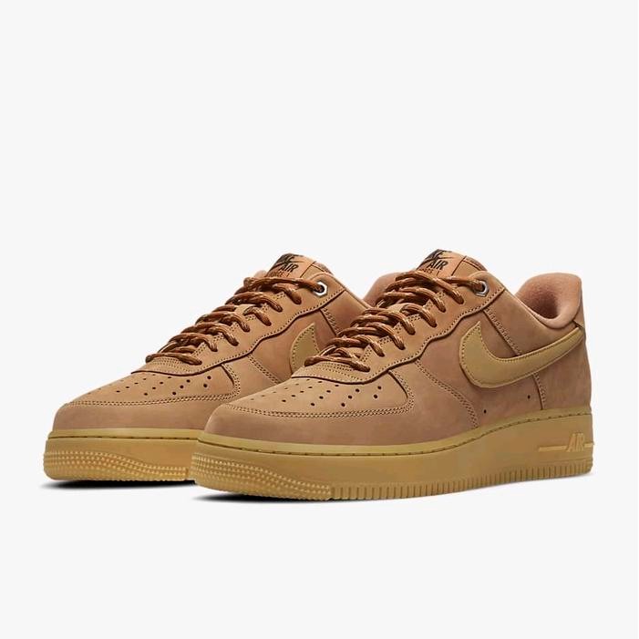 Sepatu Basket Pria Nike Air Force 1 Low Flax Wheat CJ9179-200