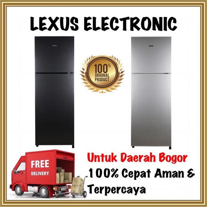 TERLARIS - AQR-D270LS/DS AQRD270 D270 KULKAS 2 PINTU KULKAS AQUA AQRD270 AQUA