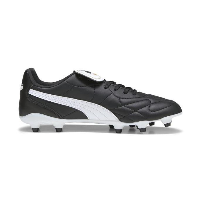 TERBARU - PUMA Sepatu Sepak Bola KING TOP FG/AG Black-White-Gold