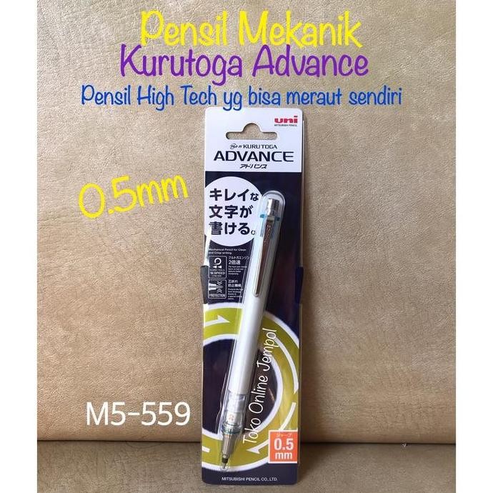 

TERMURAH - ATK0746KT 0.5mm Kurutoga Advance Pensil Mekanik M5-559 Mechanical Art