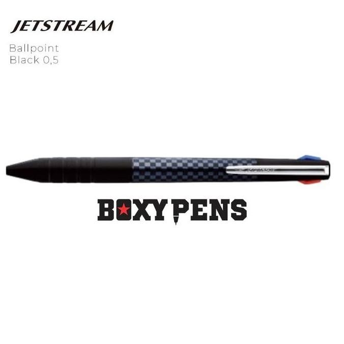 

TERLARIS - Uni Jetstream Slim Compact 3 Colors Ballpoint Multi Pen - 0.5 mm