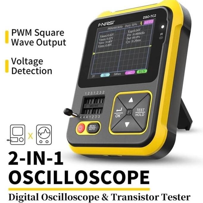 Fnirsi Dso-Tc2 Digital Oscilloscope Dso 2 Channel Transistor Tester Dso Tc2 (Gatuso)