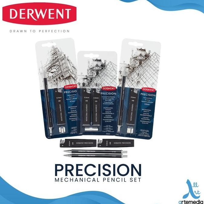 

TERLARIS - Derwent Precision Mechanical Pencil Set