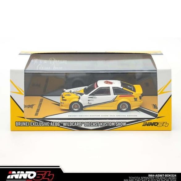 INNO IN64-AE86T-BDKS24 TOYOTA SPRINTER TRUENO AE86 BRUNEI SHOW