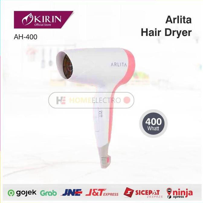 Kirin AH-400 Arlita Hair Dryer Pengering Rambut AH400 400 Watt