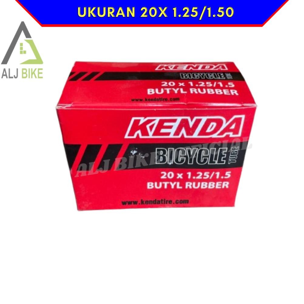 Sale Kenda Ban Dalam Sepeda Lipat Ukuran 20 X 1.25 1.50 1.75 Fv 48 Mm Terlaris