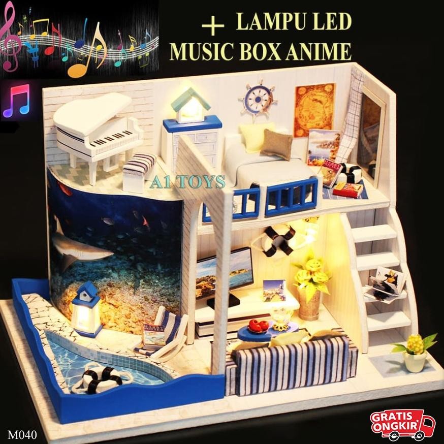 Quality Mainan Rumah Rumahan Mainan Rumah Boneka Mainan Rumah Miniatur Mainan Rumah Kayu Mainan Doll