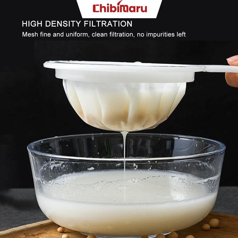 Bisa Cod Saringan Kain Nilon Saringan Susu Kedelai Jus Kopi Jamu  Penyaring Makanan Halus Saringan K