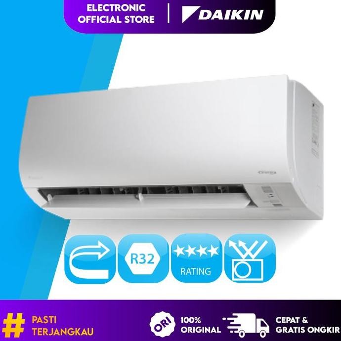 TERLARIS - Ac DAIKIN 1/2 PK Ftkq15uvm4 Ftkq 15uvm4 ftkq15 Flash Inverter 0.5PK