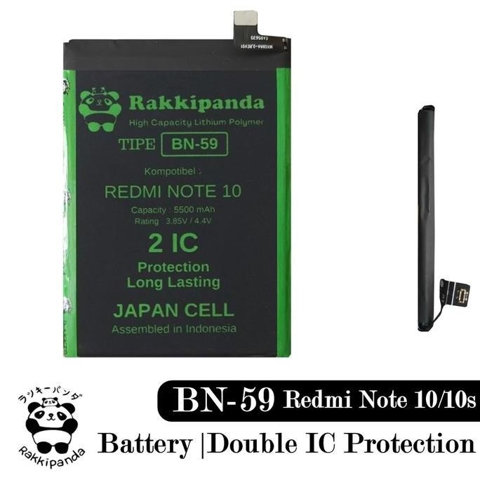 TERLARIS - Baterai Xiaomi Redmi Note 10 Redmi Note 10S BN59 Double IC Protection